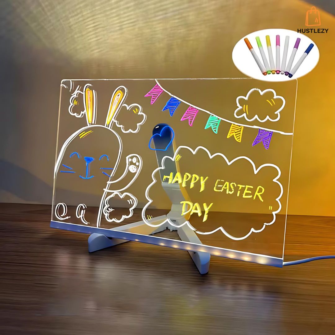 Glowboard- DIY Acrylic Message Board