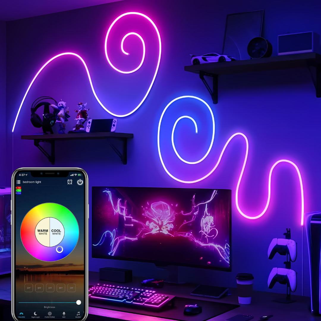 Delulu GlowFlex Neon Rope Lights