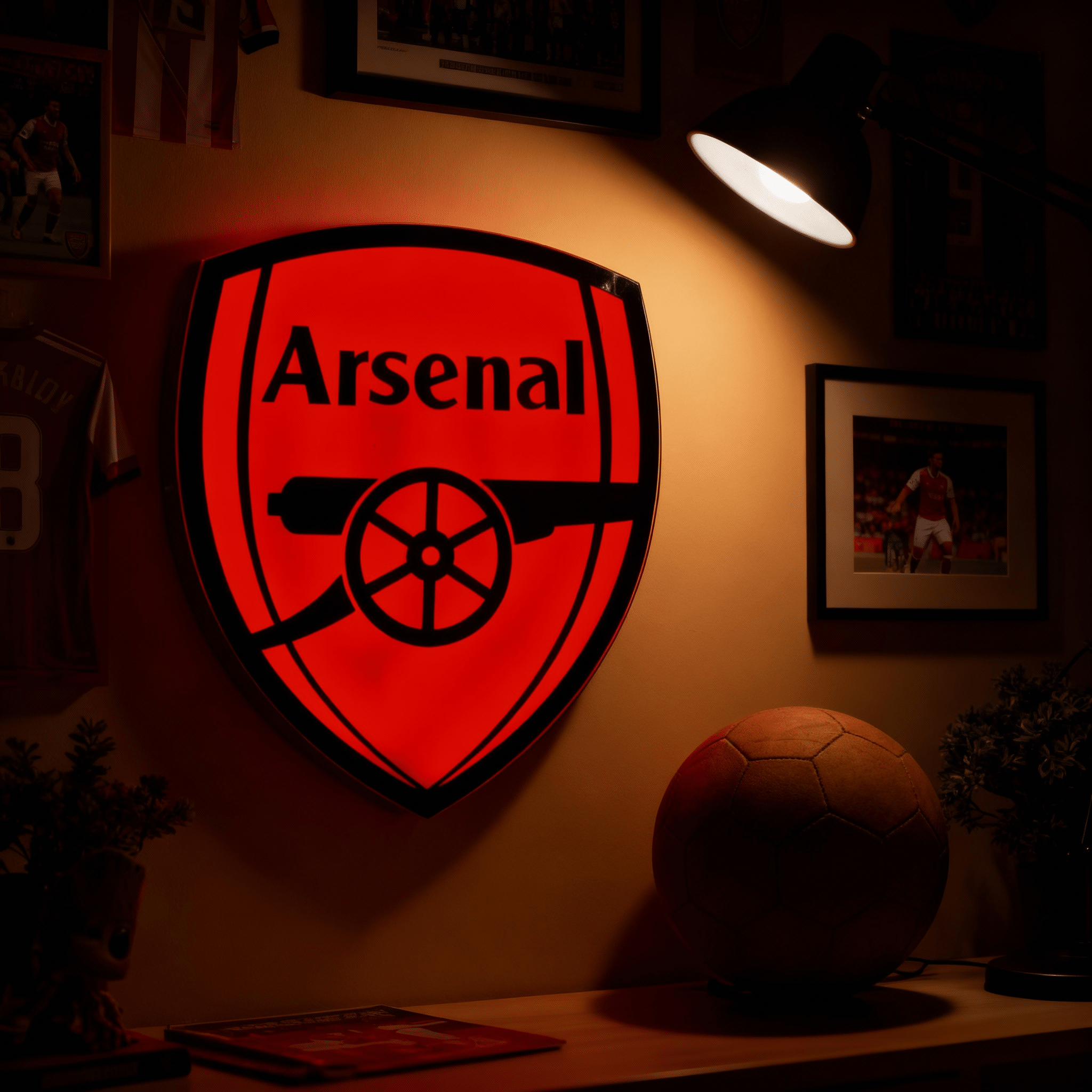 Arsenal LED Logo - HUSTLEZY