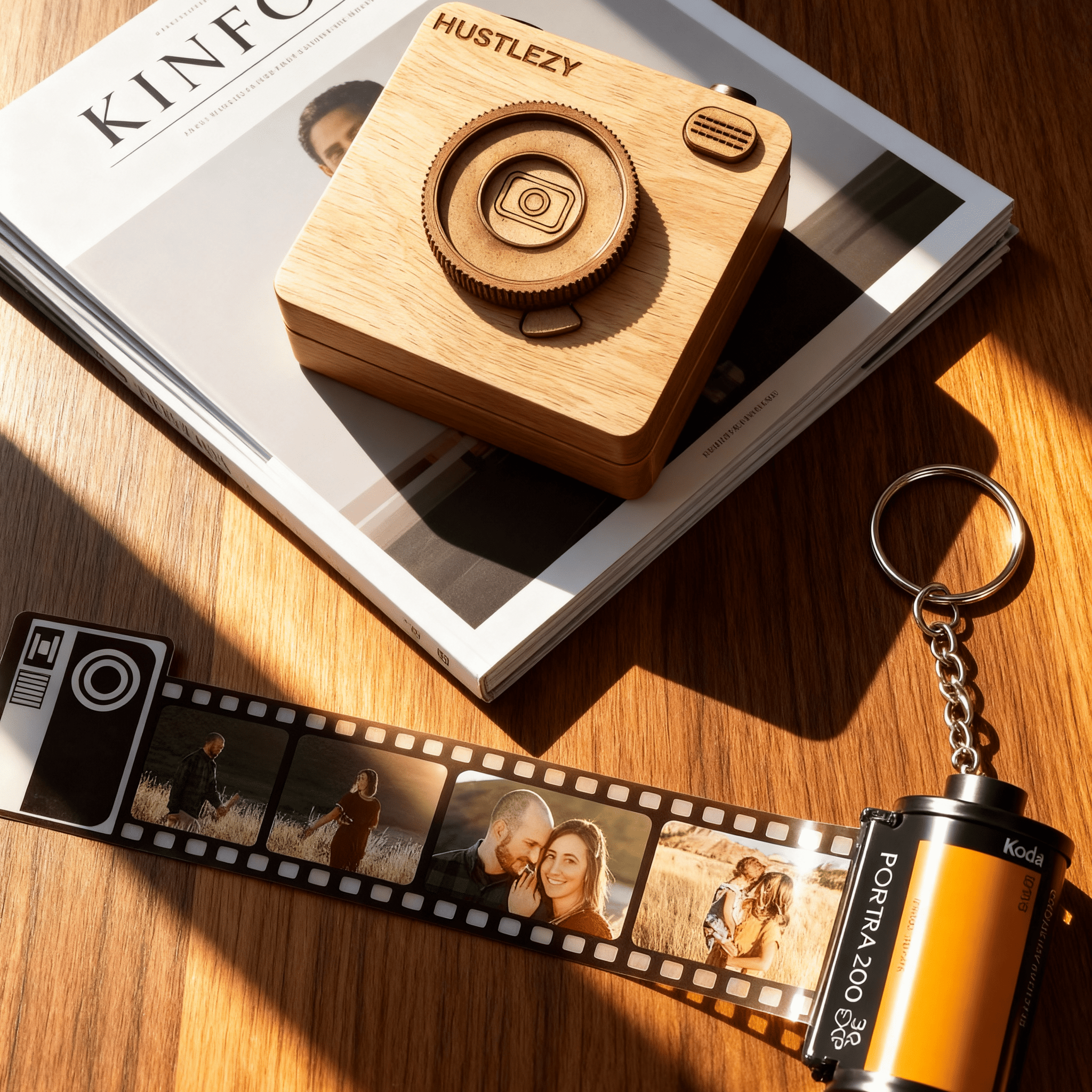 Personalised Camera Roll Keychain - HUSTLEZY