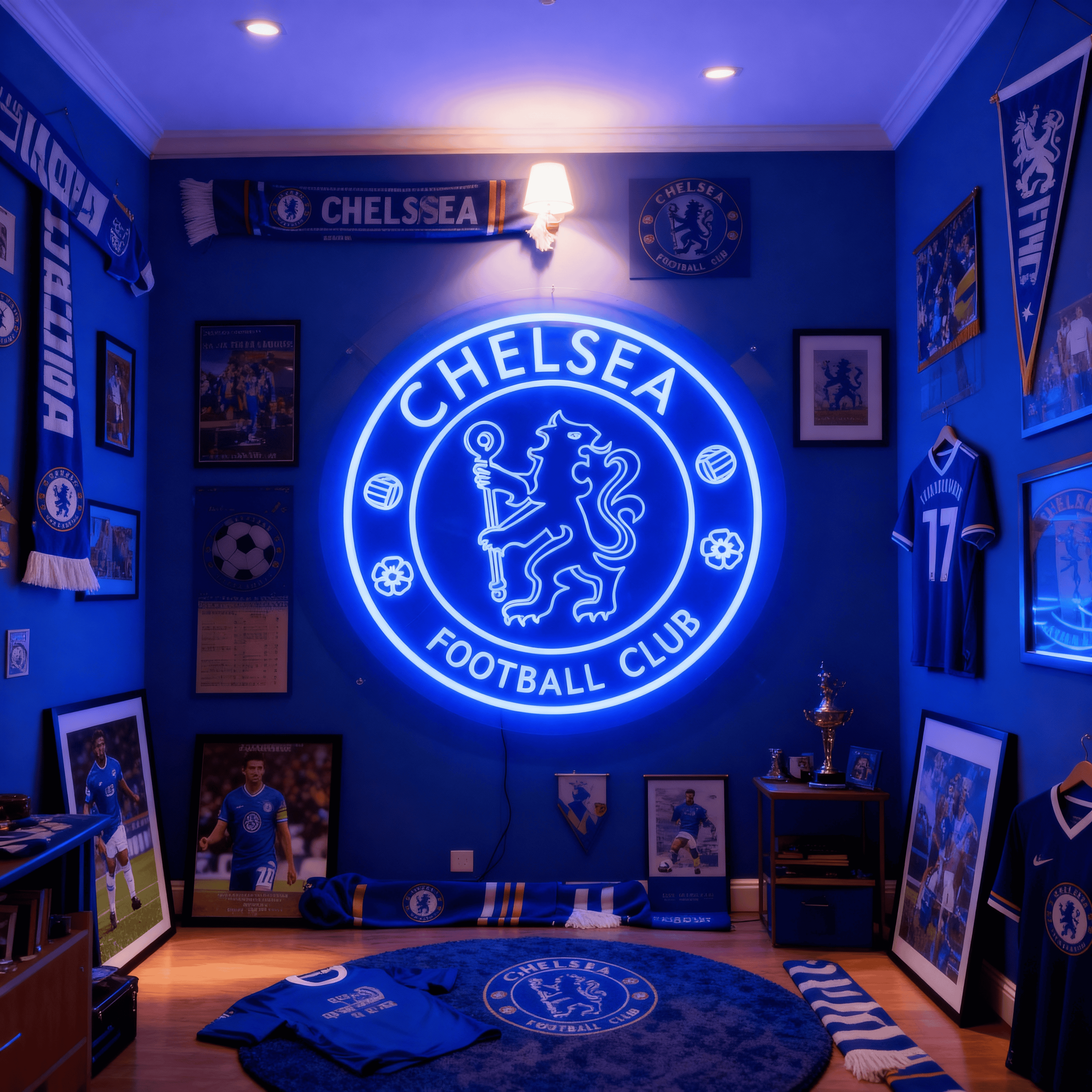 Personalized Football Led logo