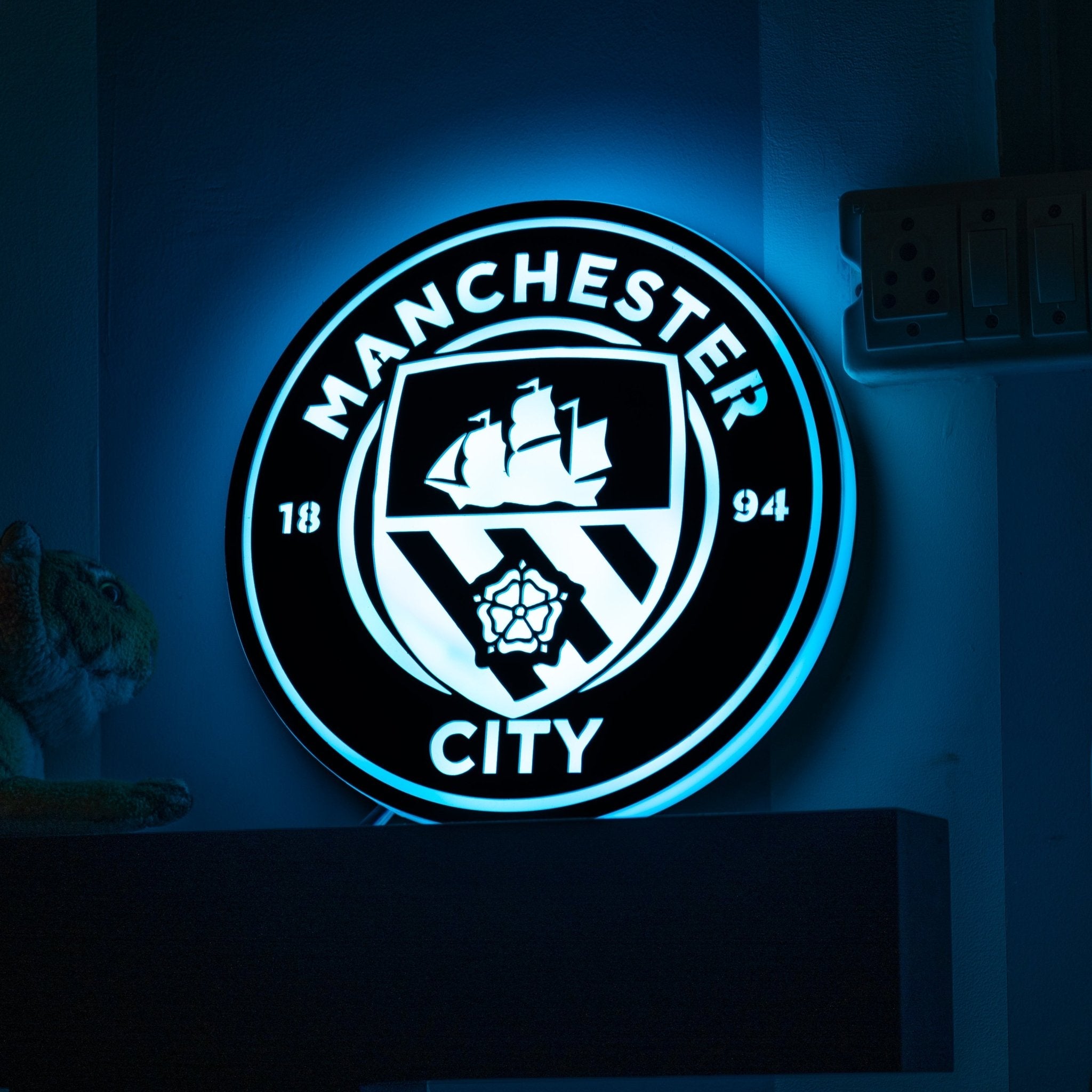 Personalized Football Led logo - HUSTLEZY