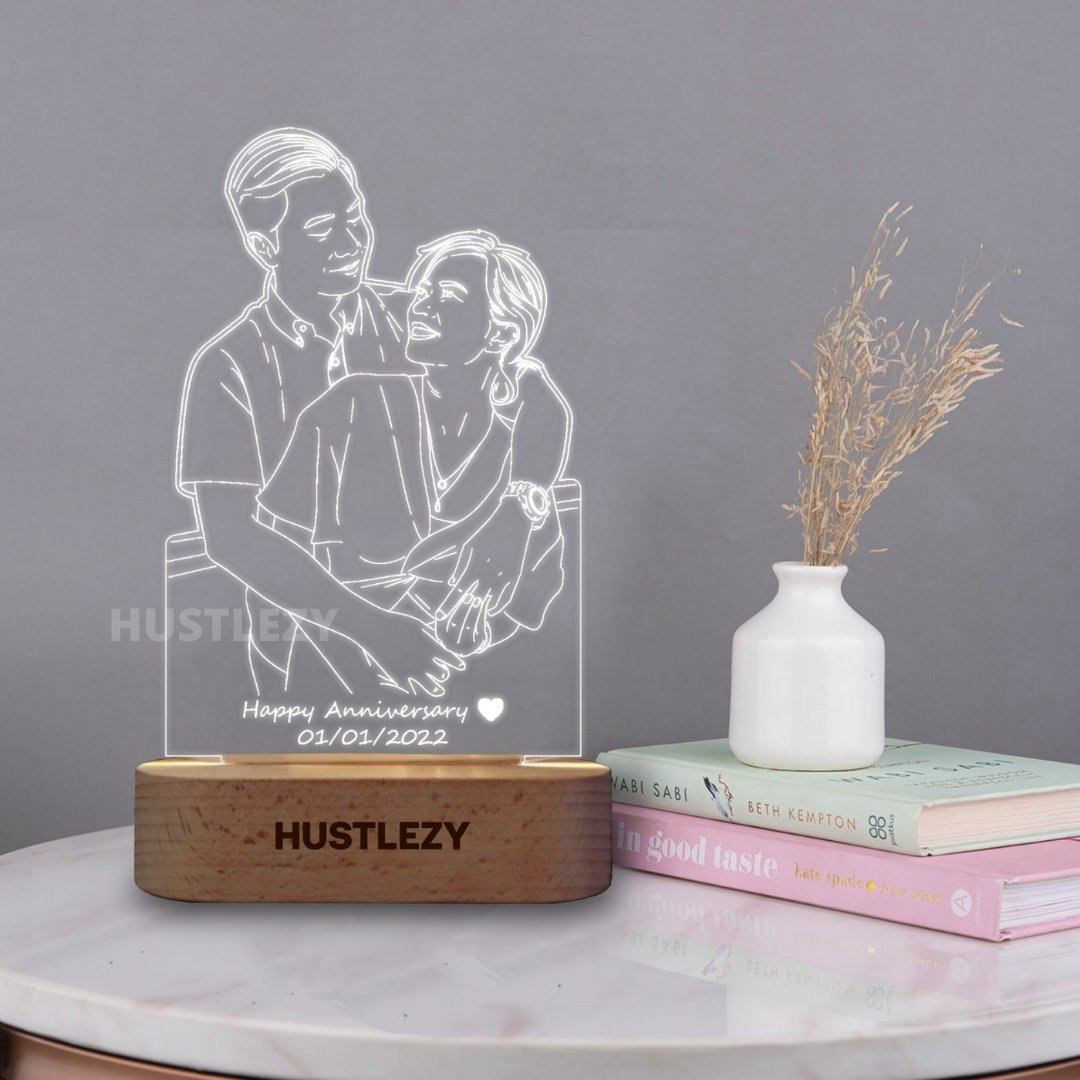 Personalised Bulbify Illusion Lamp