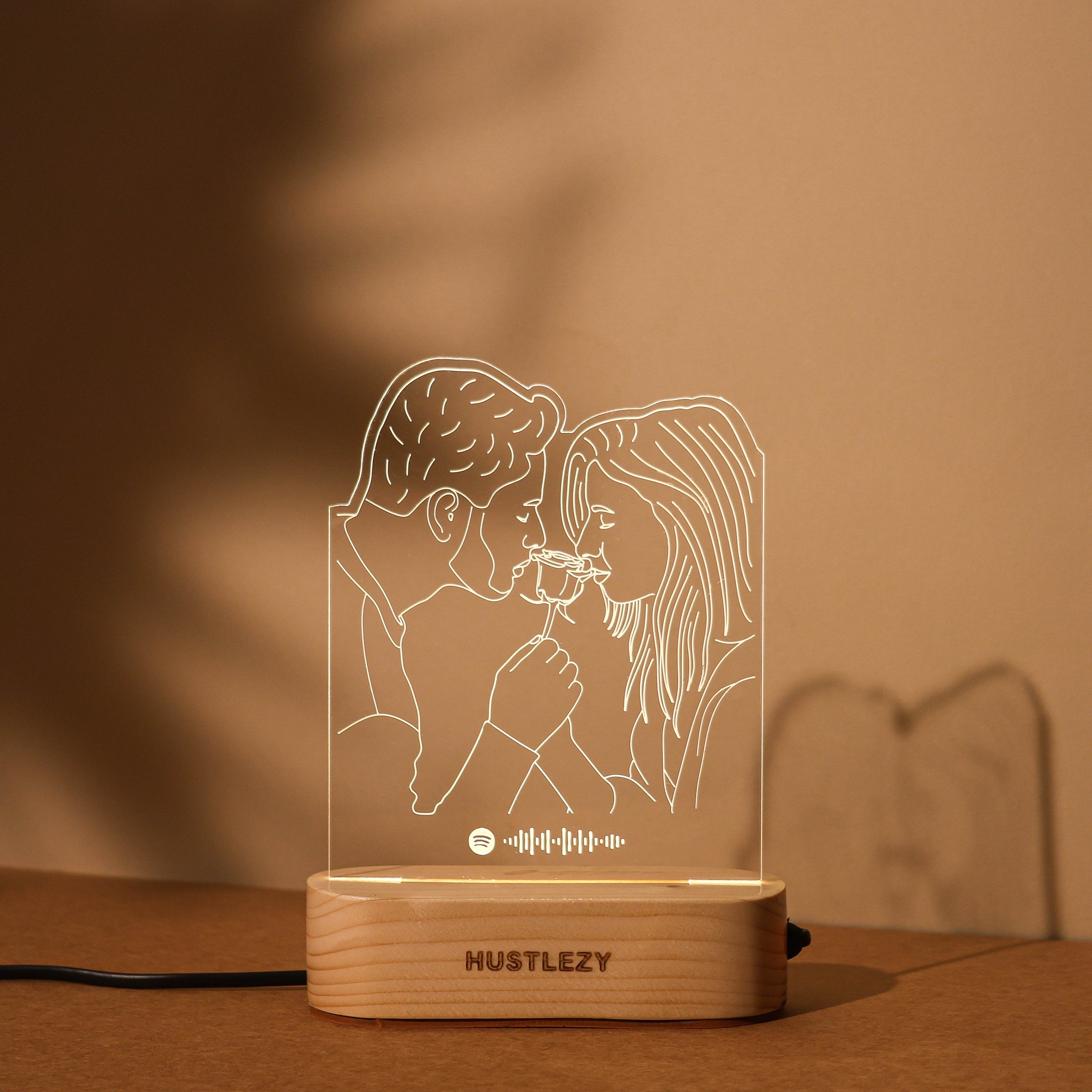 Personalised Bulbify Illusion Lamp