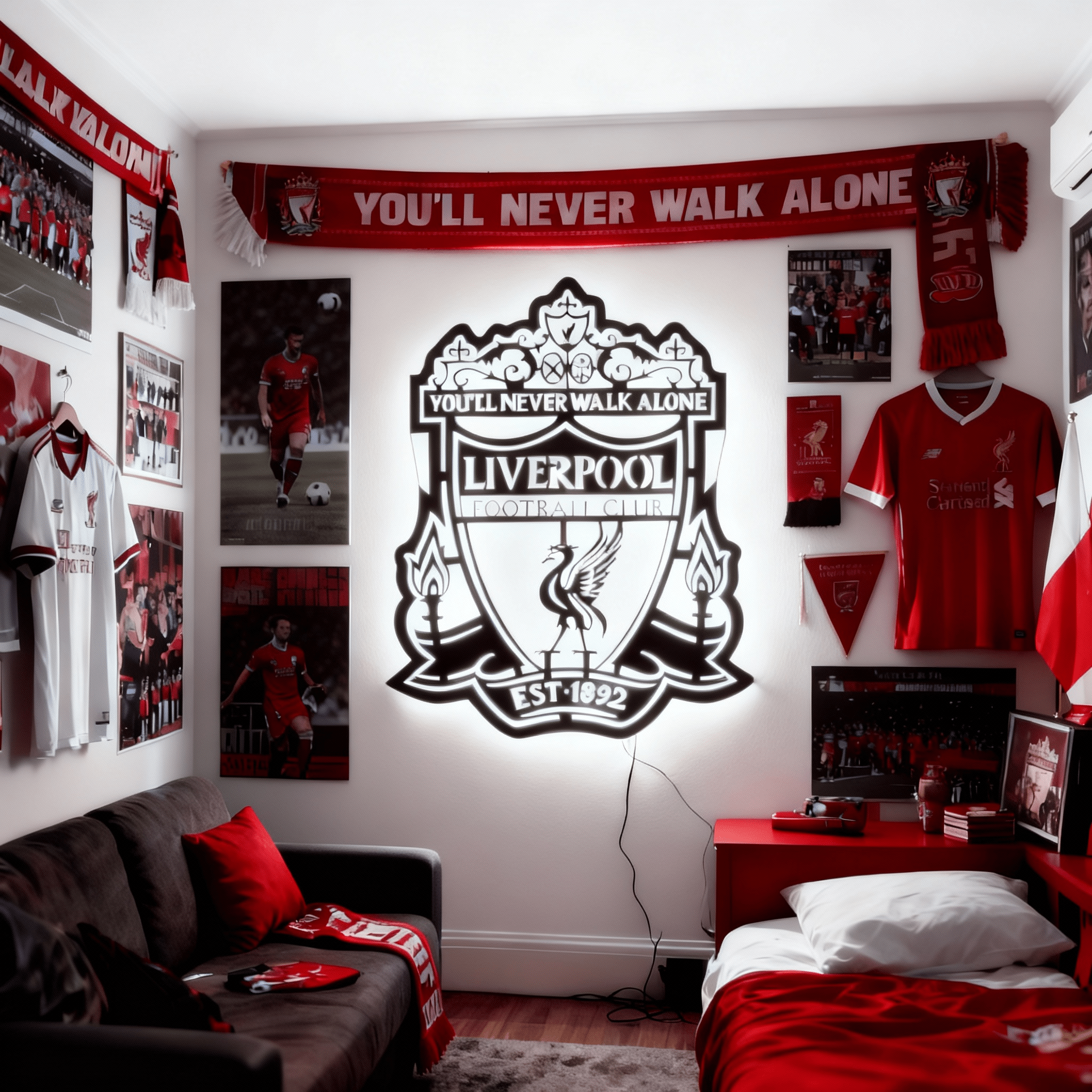 Liverpool LED Logo - HUSTLEZY