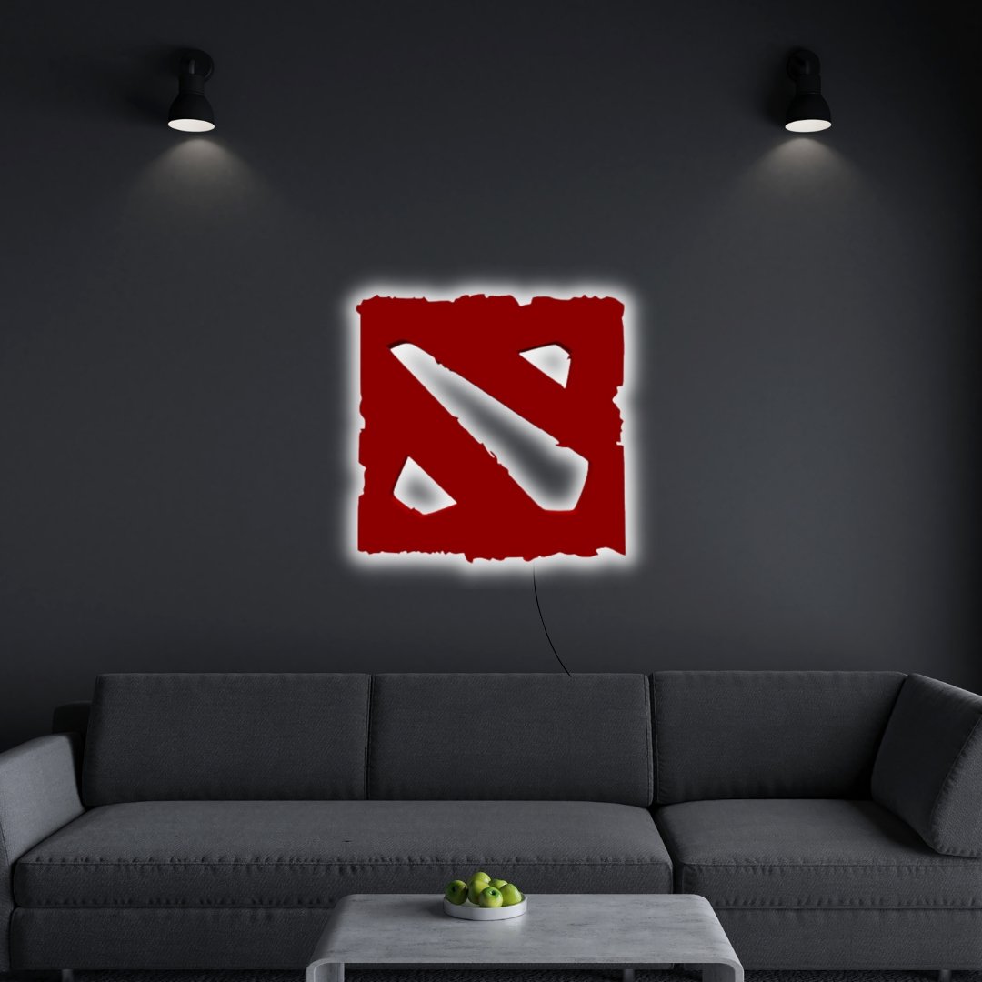 Dota LED Logo - HUSTLEZY
