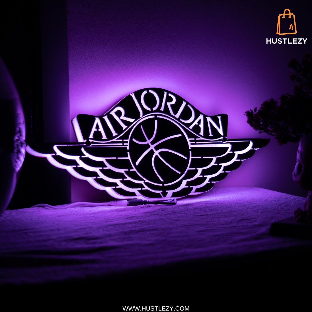 Air Jordan Led Logo - Hustlezy