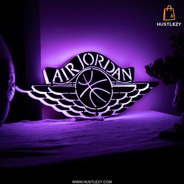 Air Jordan LED Logo - HUSTLEZY