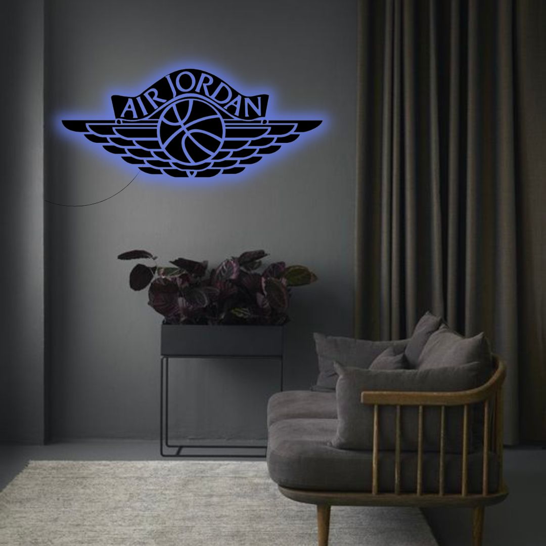 Air Jordan LED Logo - HUSTLEZY