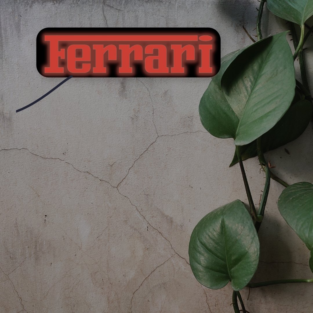 Ferrari LED Logo