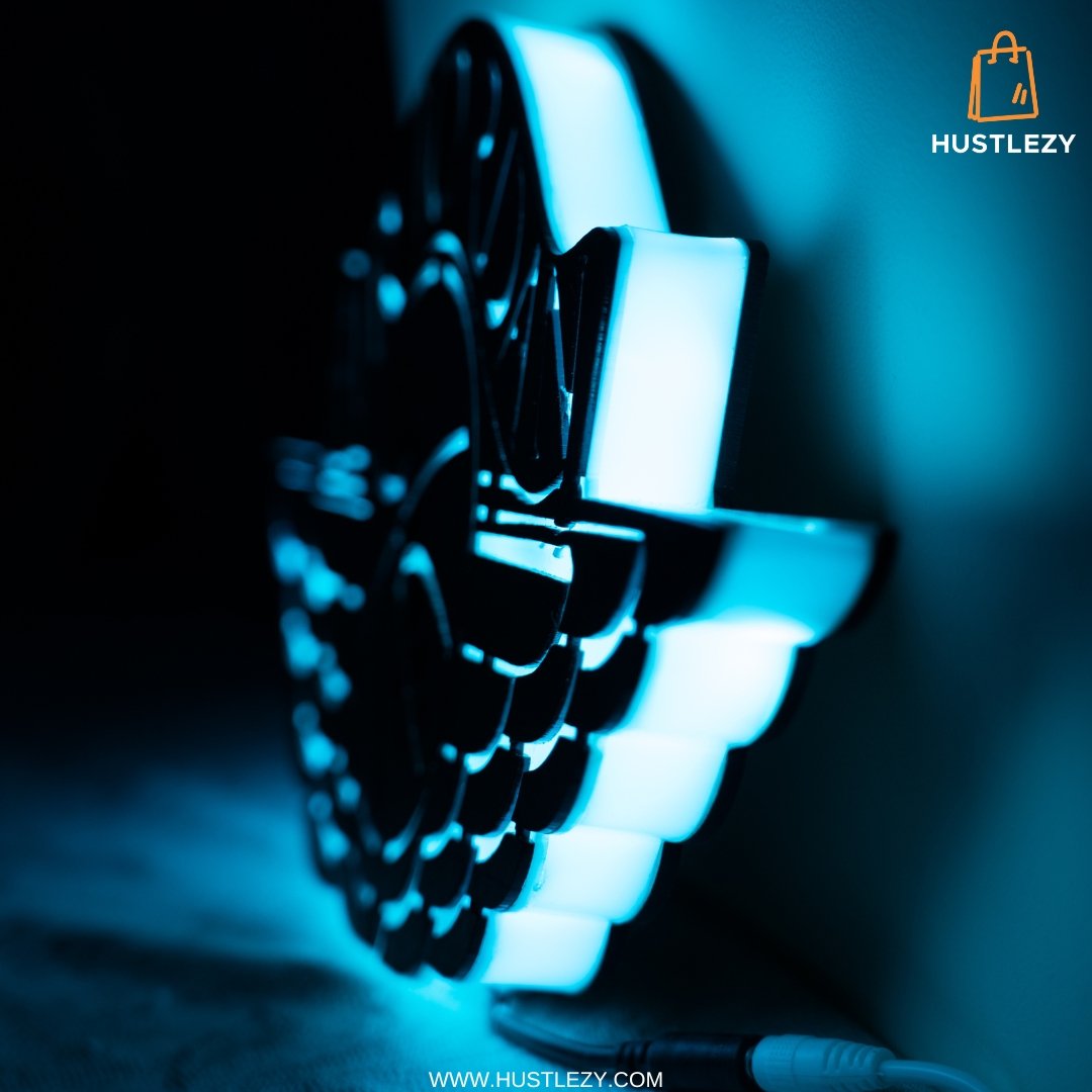 Air Jordan LED Logo - HUSTLEZY