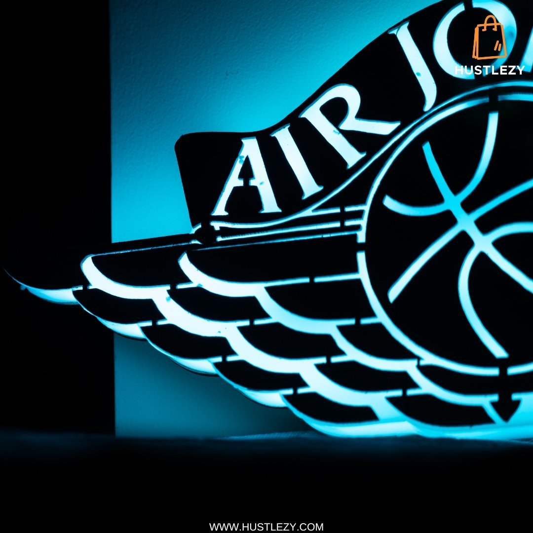 Air Jordan LED Logo - HUSTLEZY