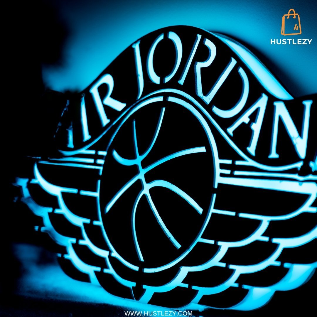 Air Jordan LED Logo - HUSTLEZY