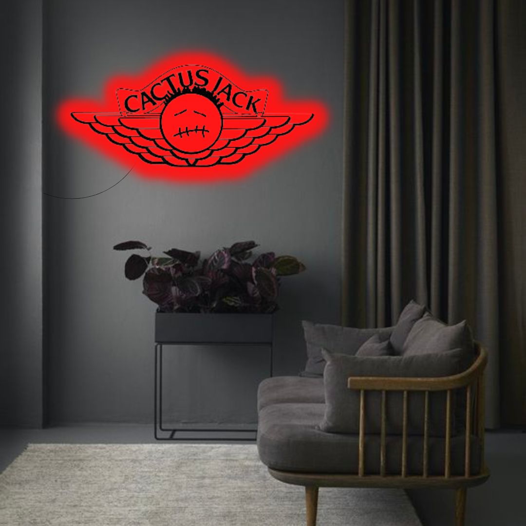 CACTUS JACK LED Logo - HUSTLEZY