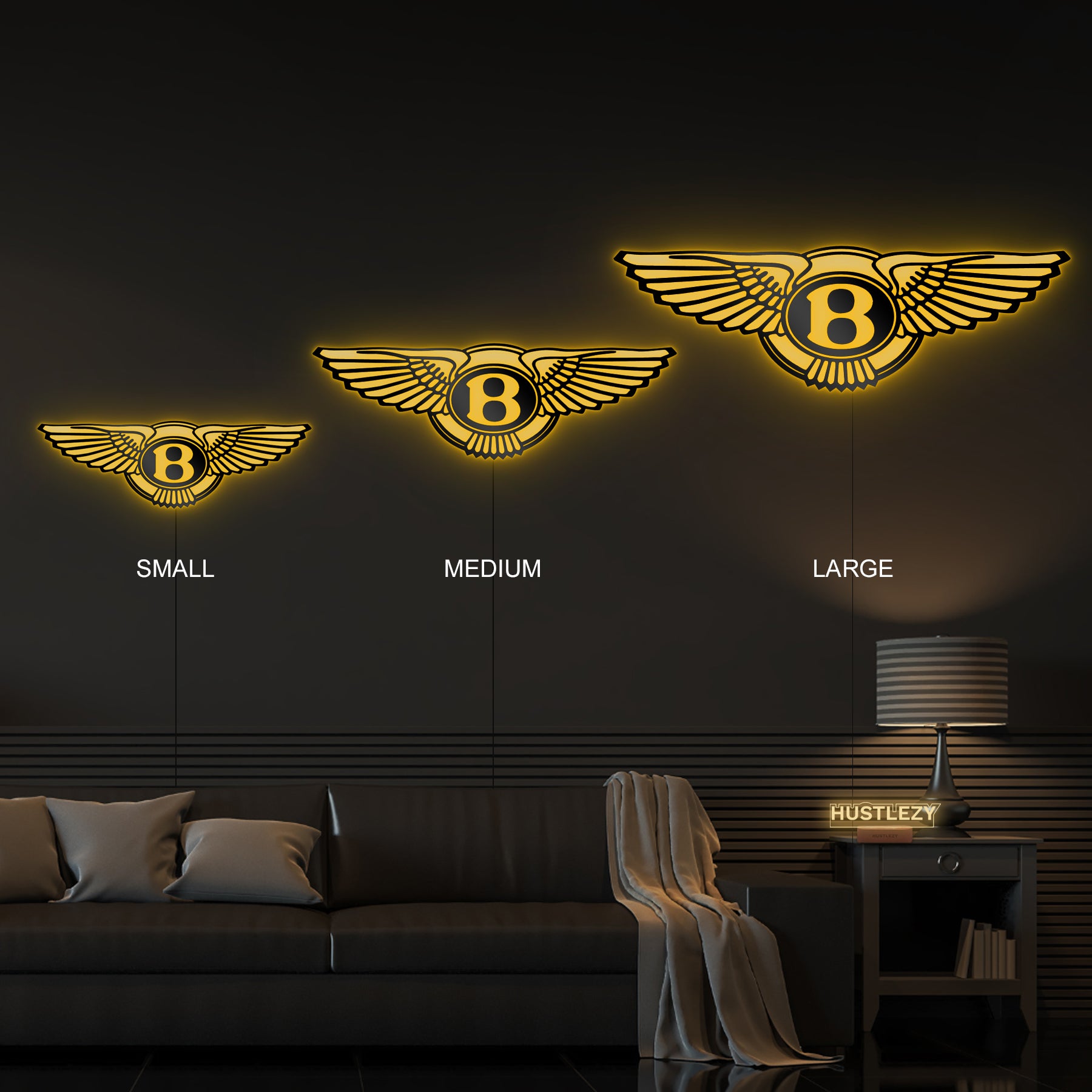 Bentley LED Logo