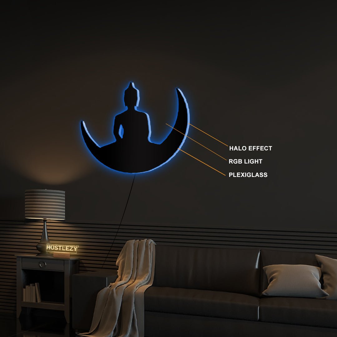 Buddha LED Logo