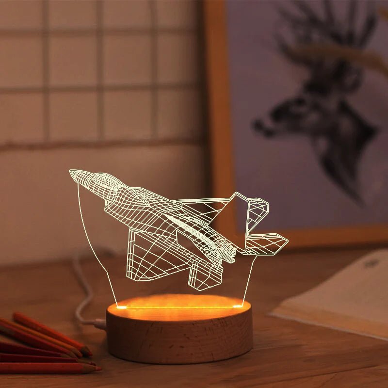 Jet Acrylic LED Table Lamp