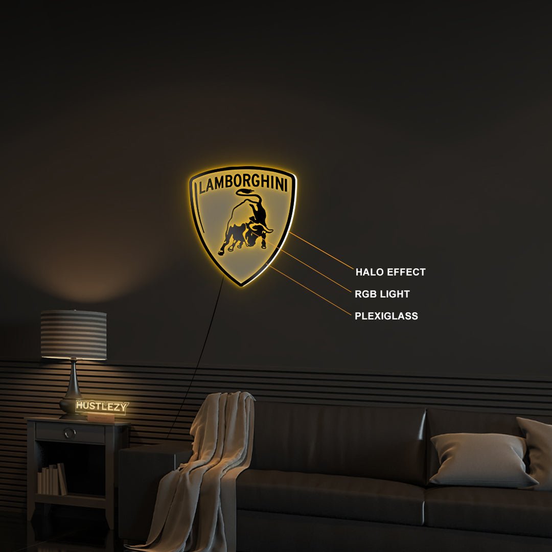Lamborghini LED Logo