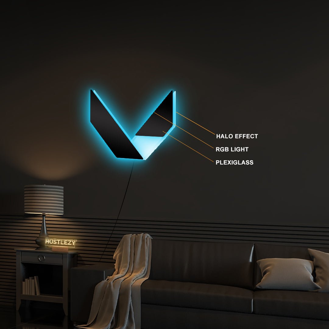 Valorant LED Logo