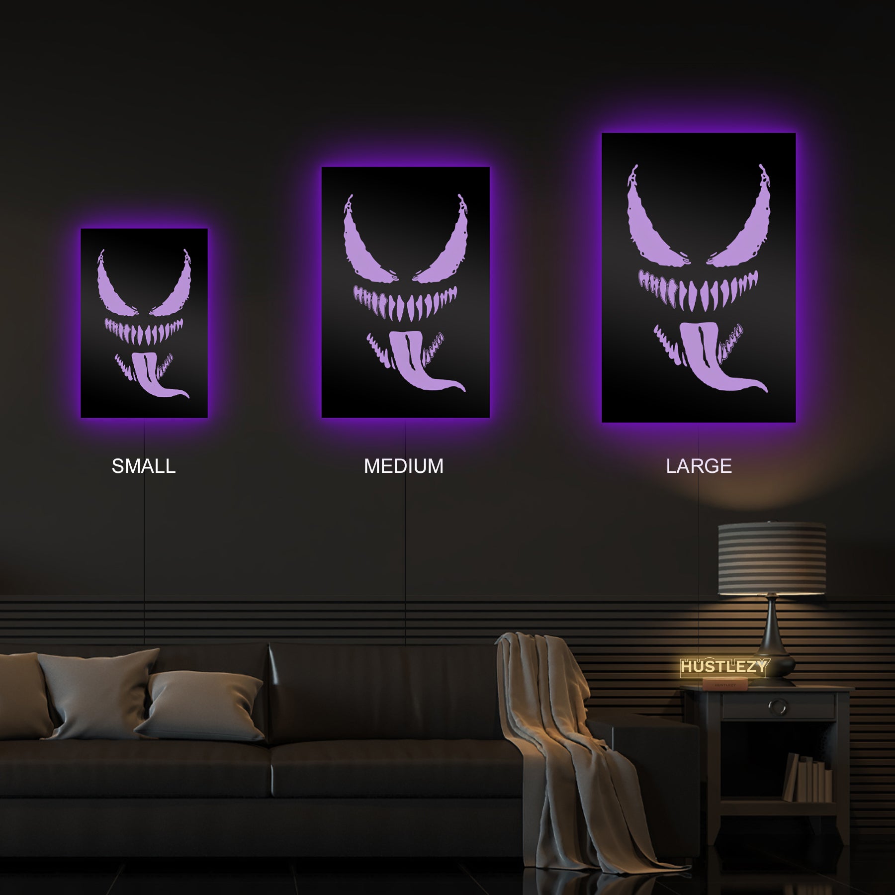 Venom LED Portrait