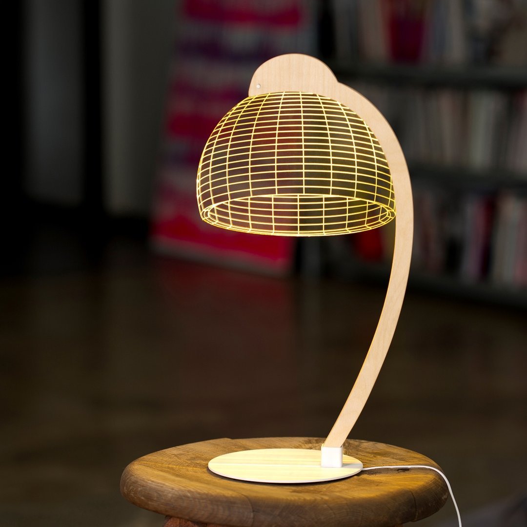 Dome- Night Glow Side Lamp