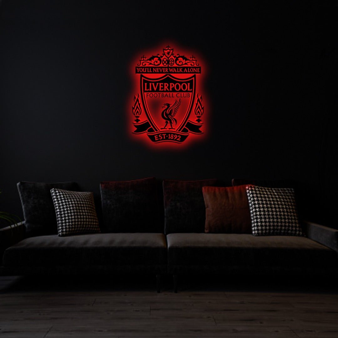 Liverpool LED Logo - HUSTLEZY