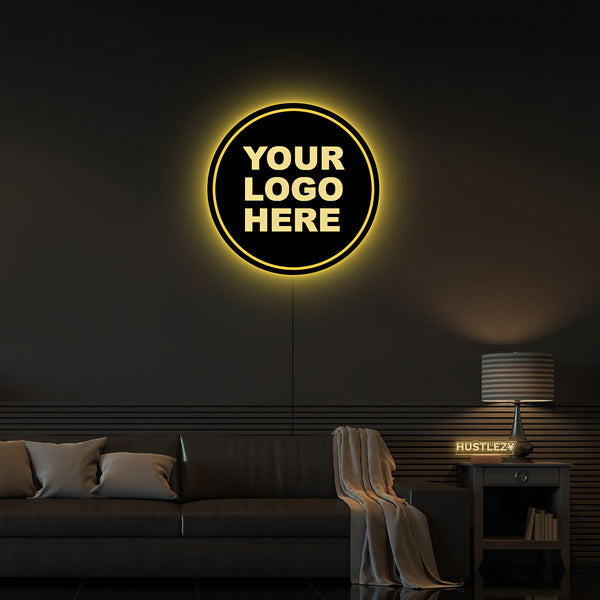 Illuminihub - Personalized Wall Led logo - HUSTLEZY