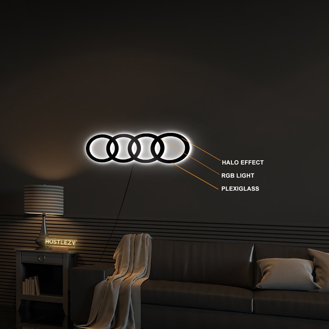 Audi LED Logo