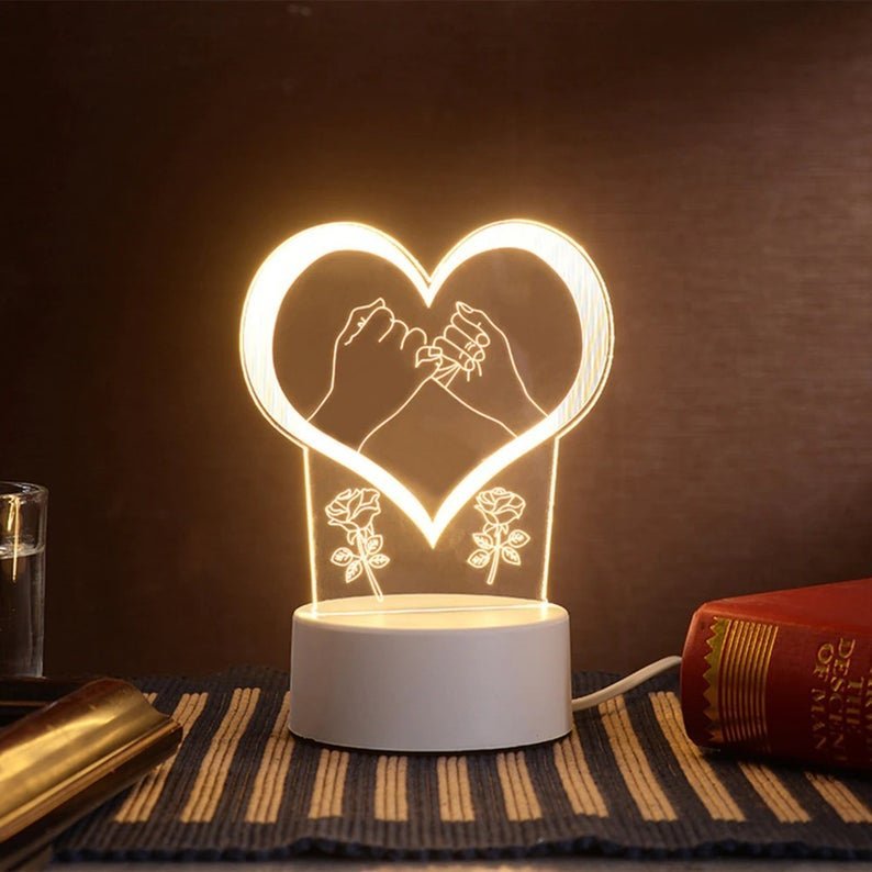Unite Acrylic LED Table Lamp - HUSTLEZY