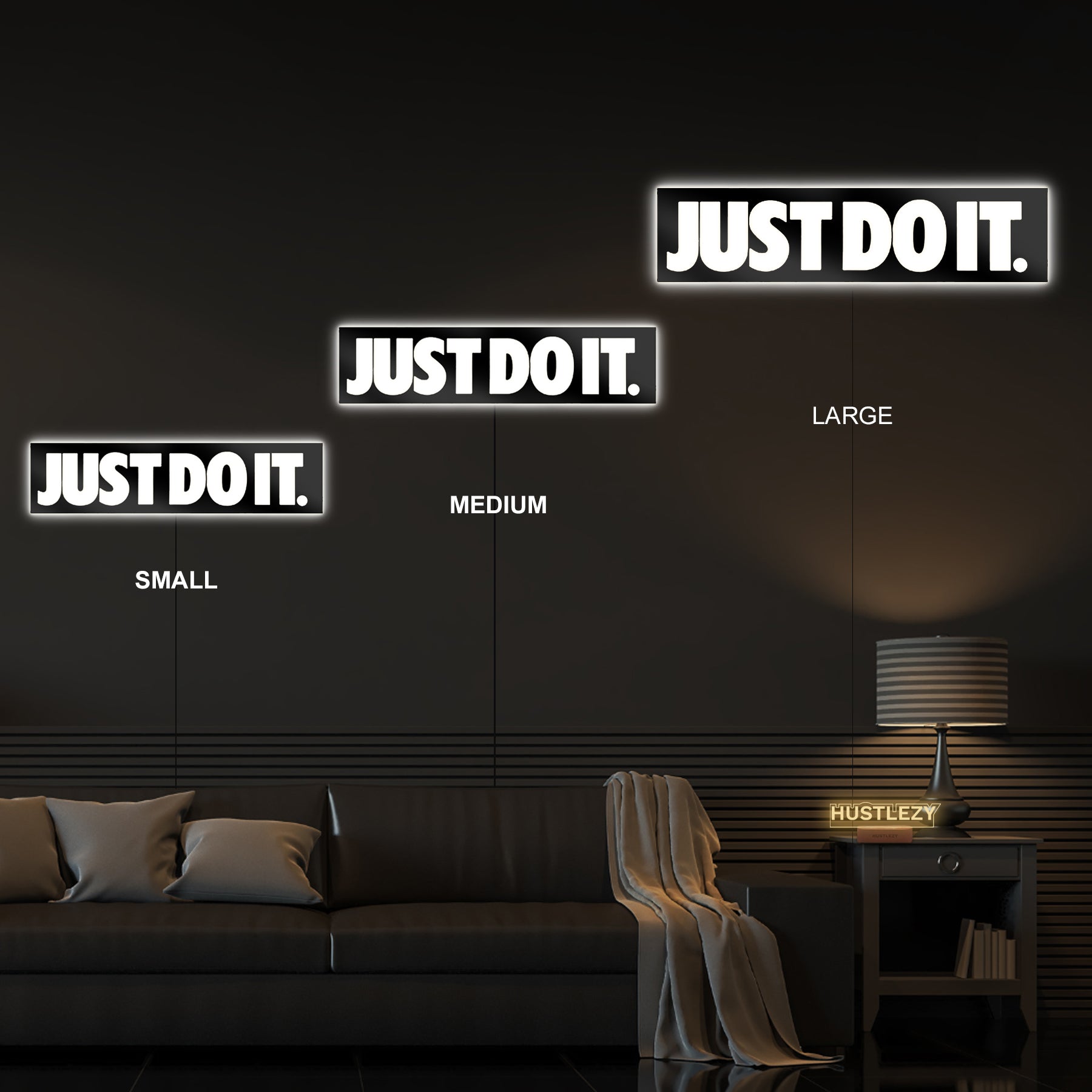 Just Do It LED Logo
