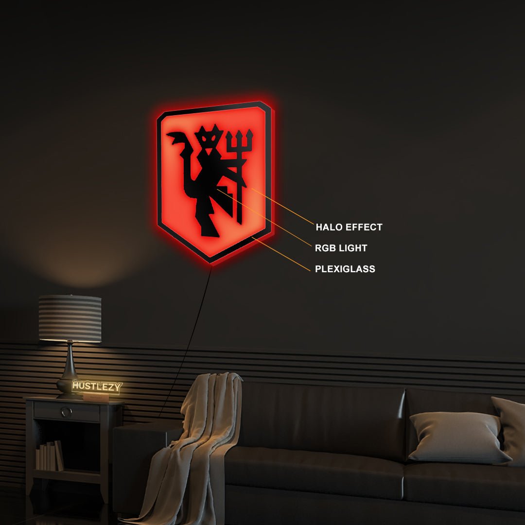 Manchester United Logo LED