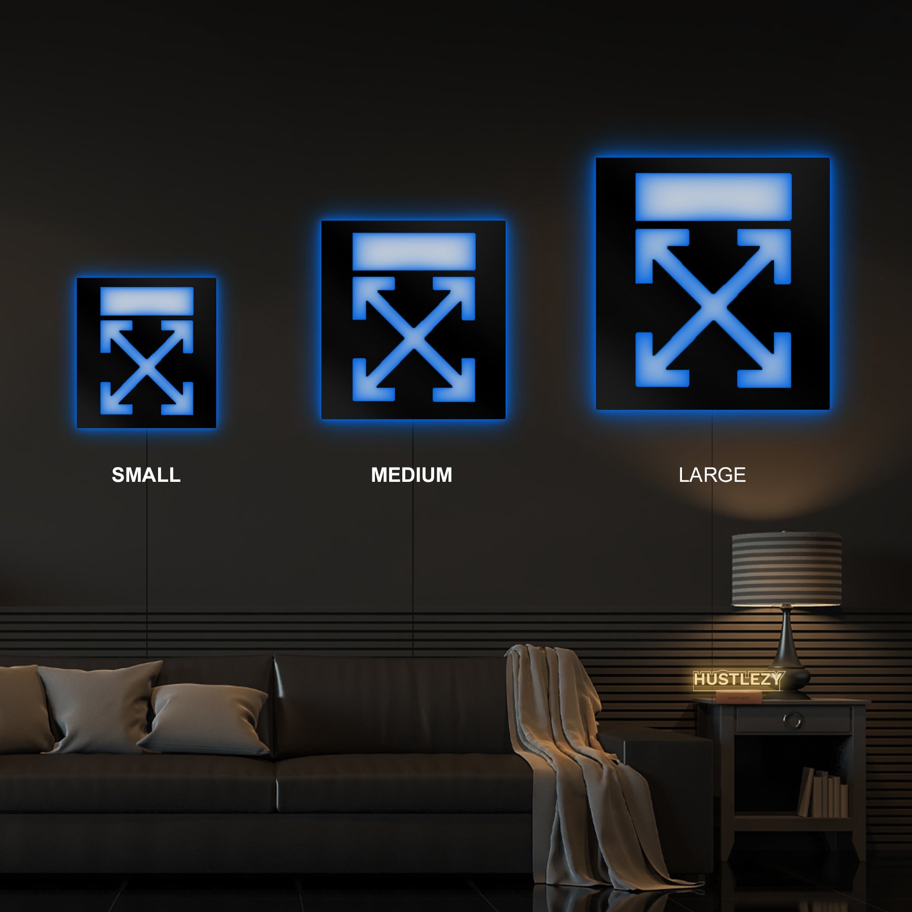 Off White LED Logo