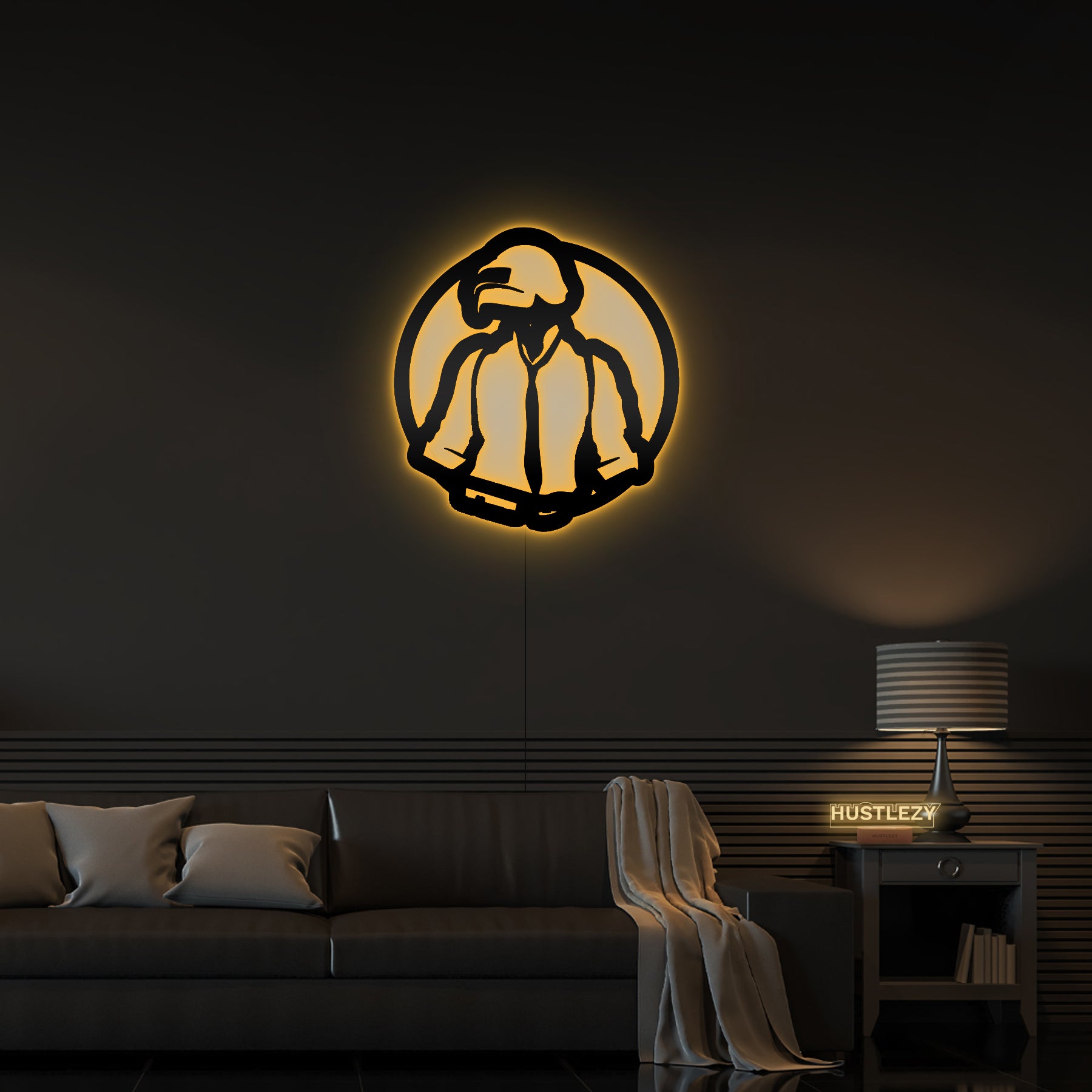 PUBG LED Logo