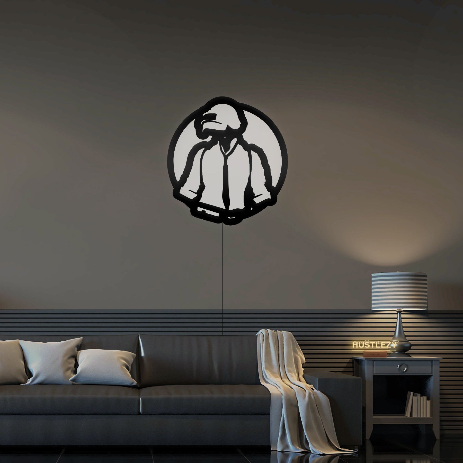 PUBG LED Logo