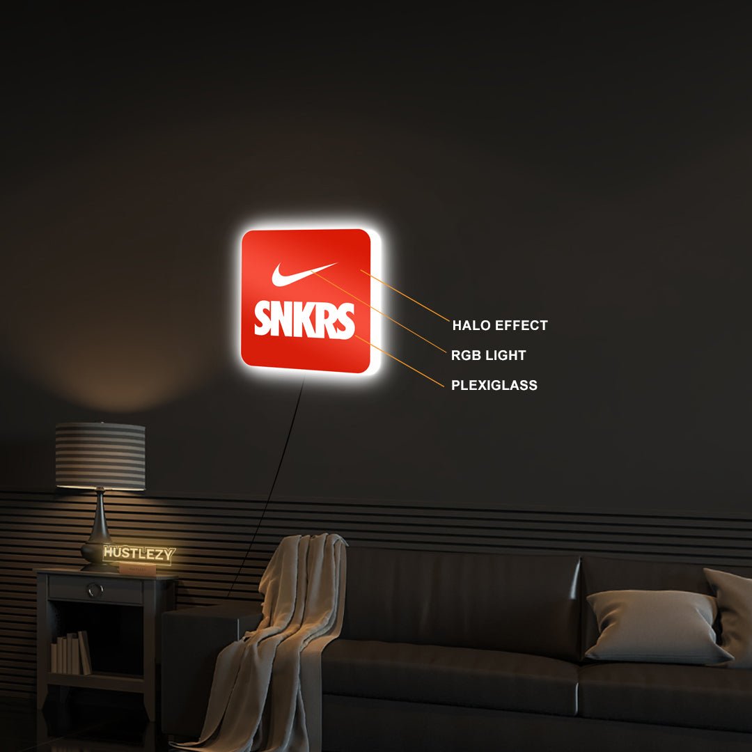 SNKRS LED Logo