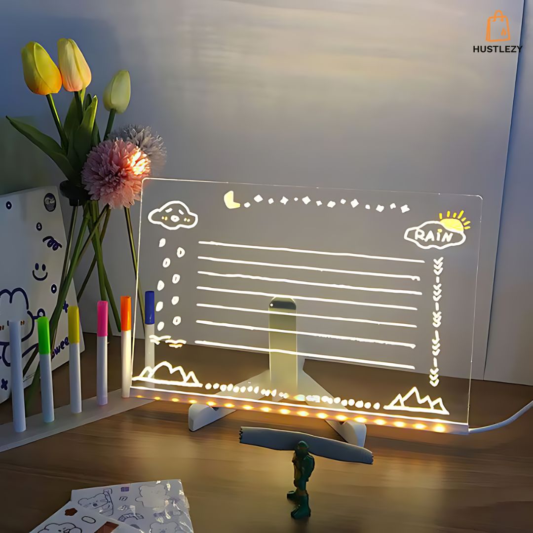 Glowboard- DIY Acrylic Message Board