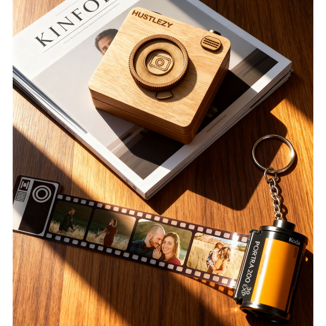 Personalised Camera Roll Keychain