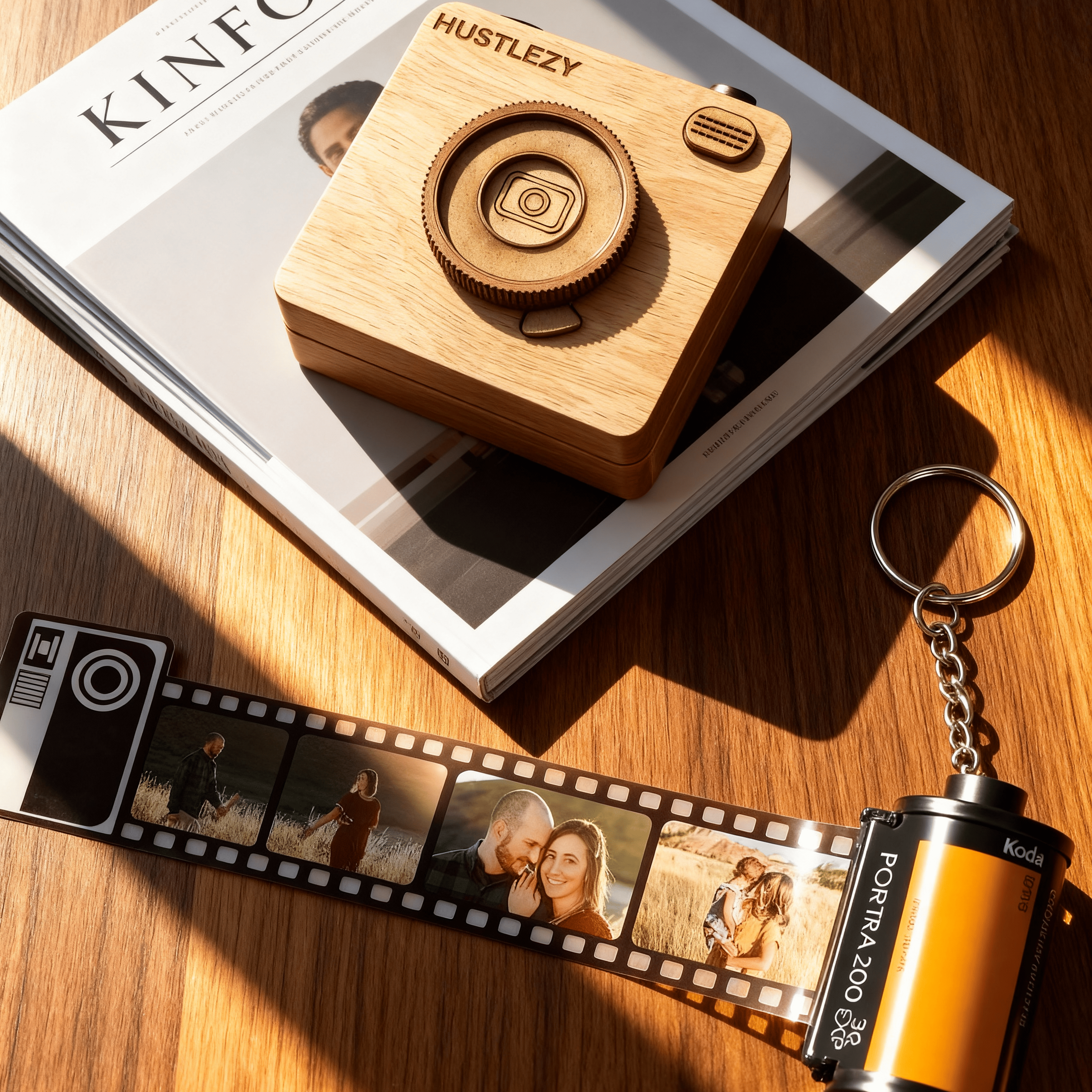 Personalised Camera Roll Keychain