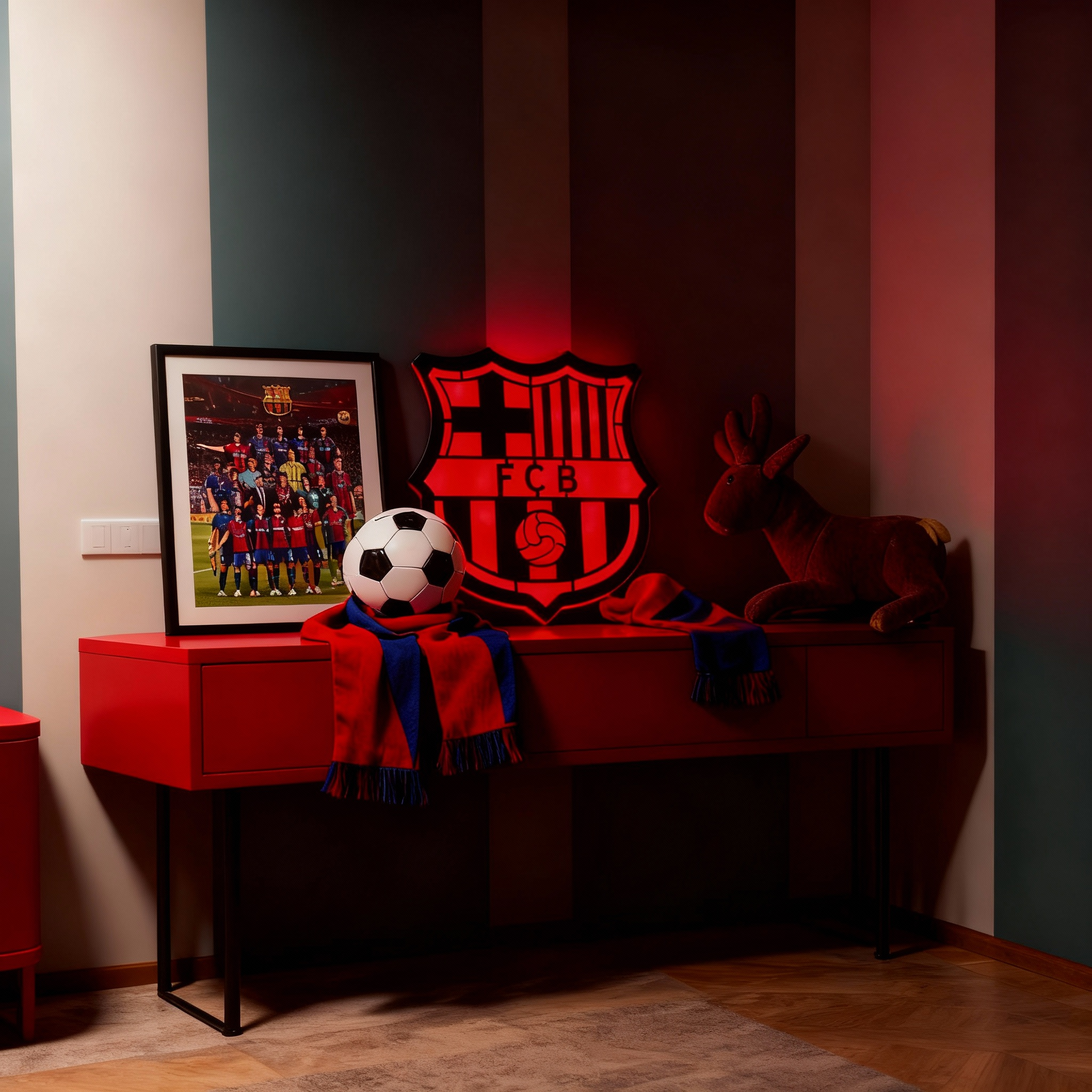 FCB led logo