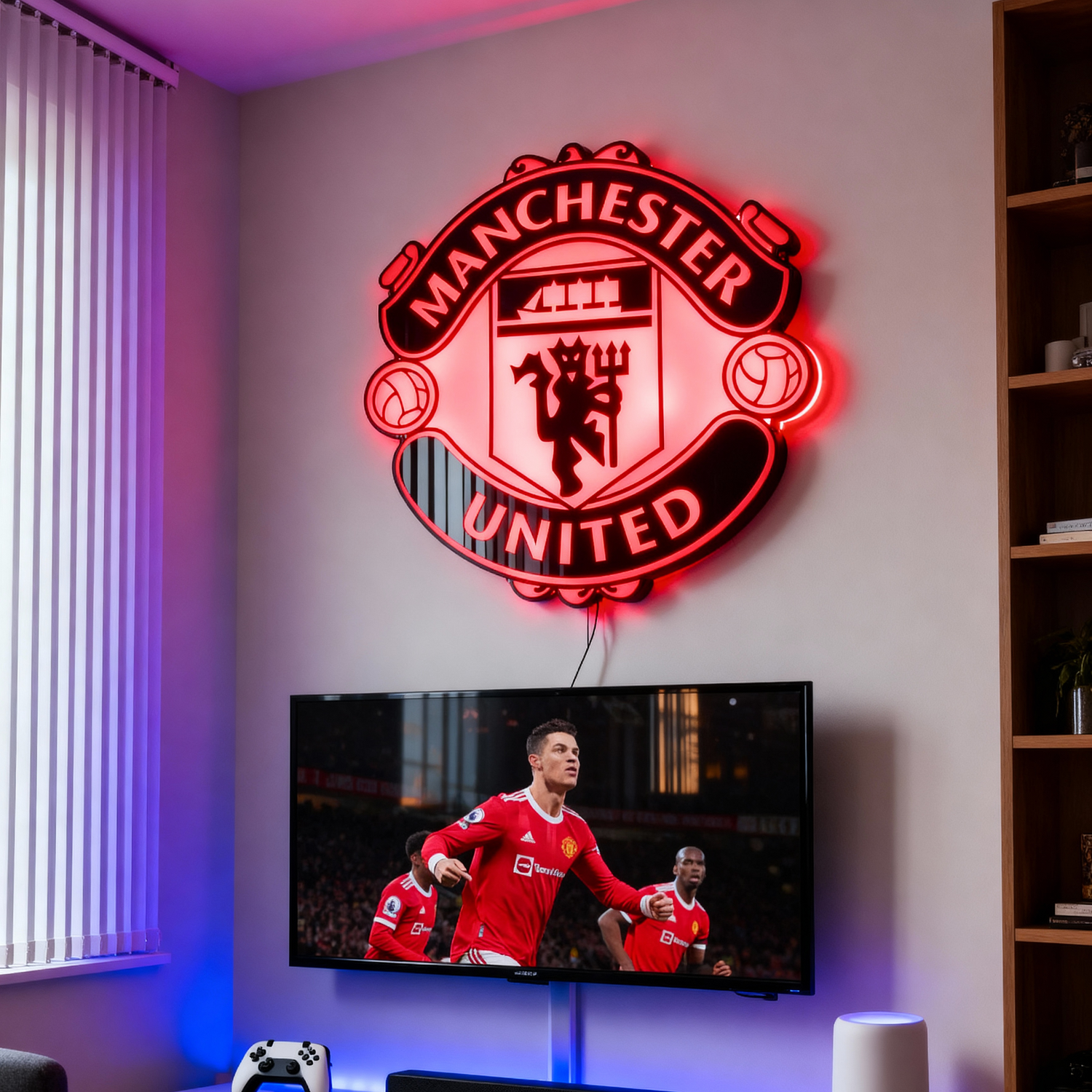 Manchester United Logo LED