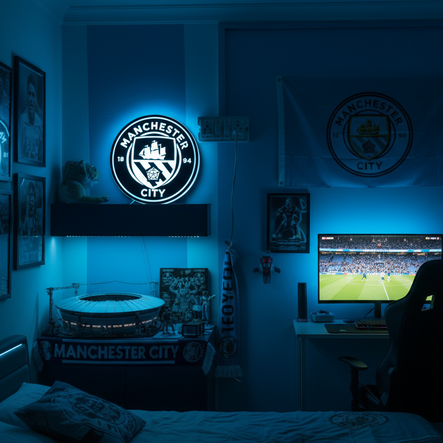 Manchester City LED Logo