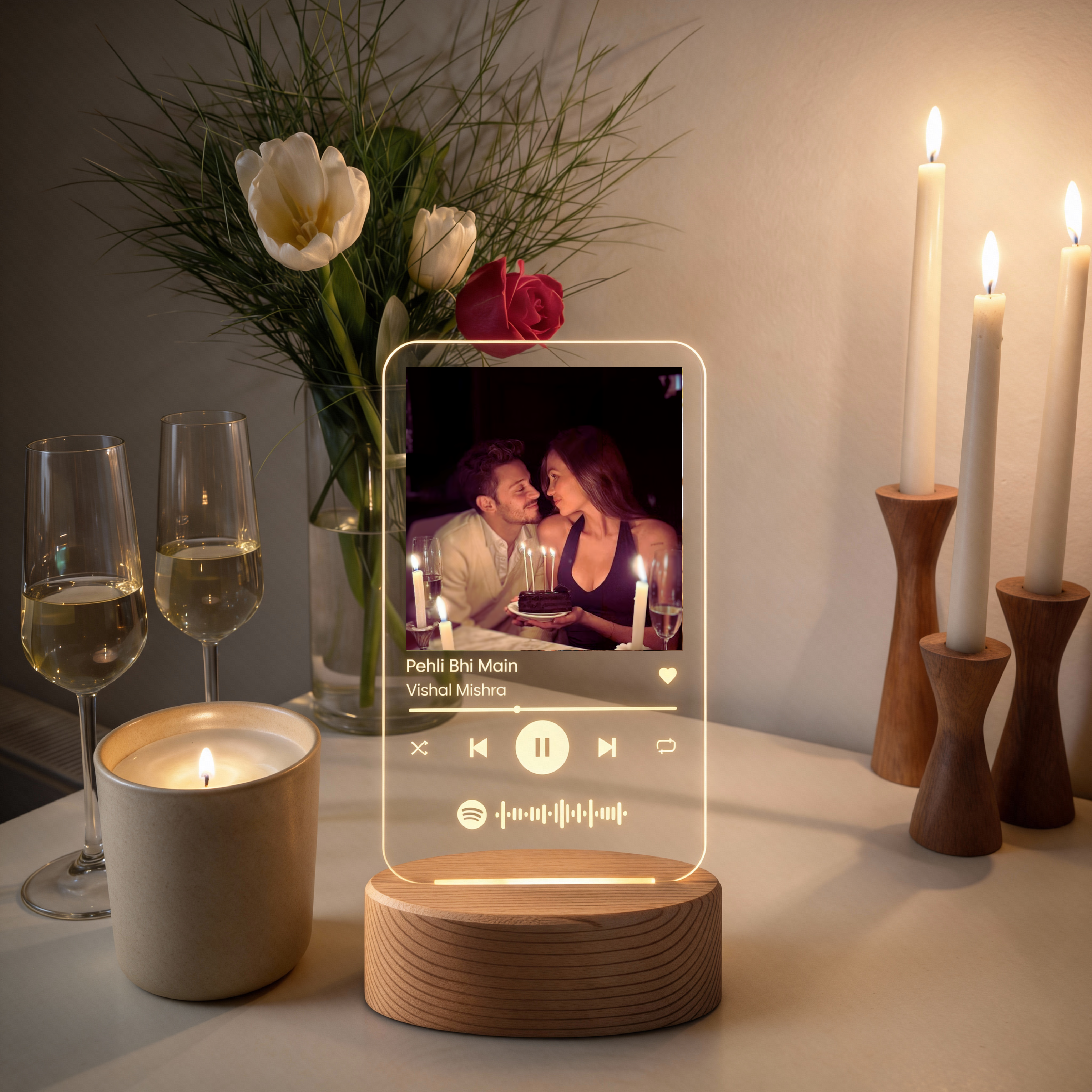 NightShot- Spotify LED Lamp