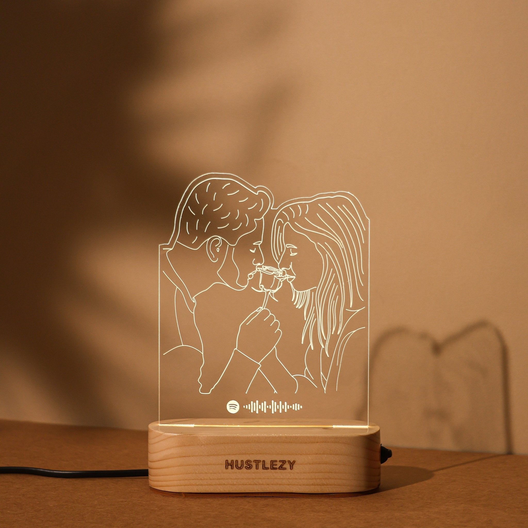 Personalised Bulbify Illusion Lamp - HUSTLEZY