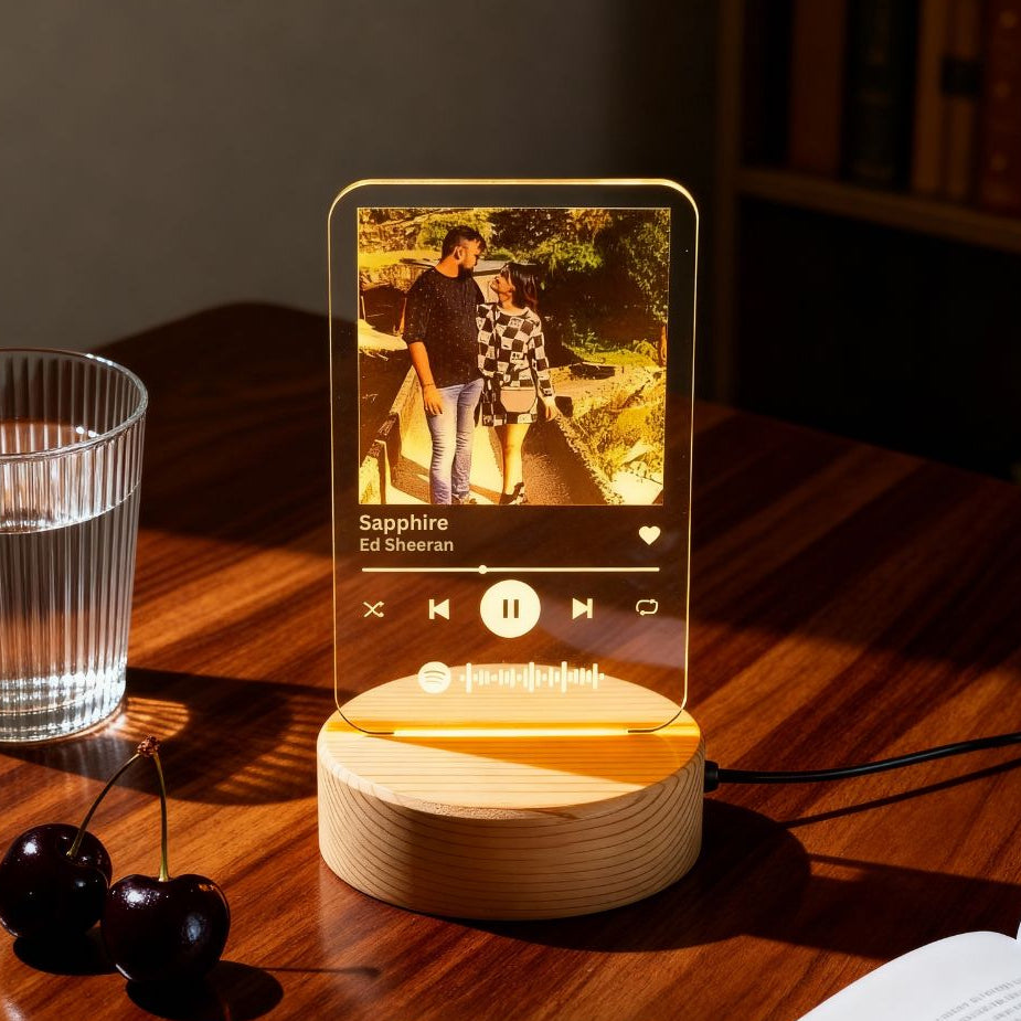 NightShot- Spotify LED Lamp
