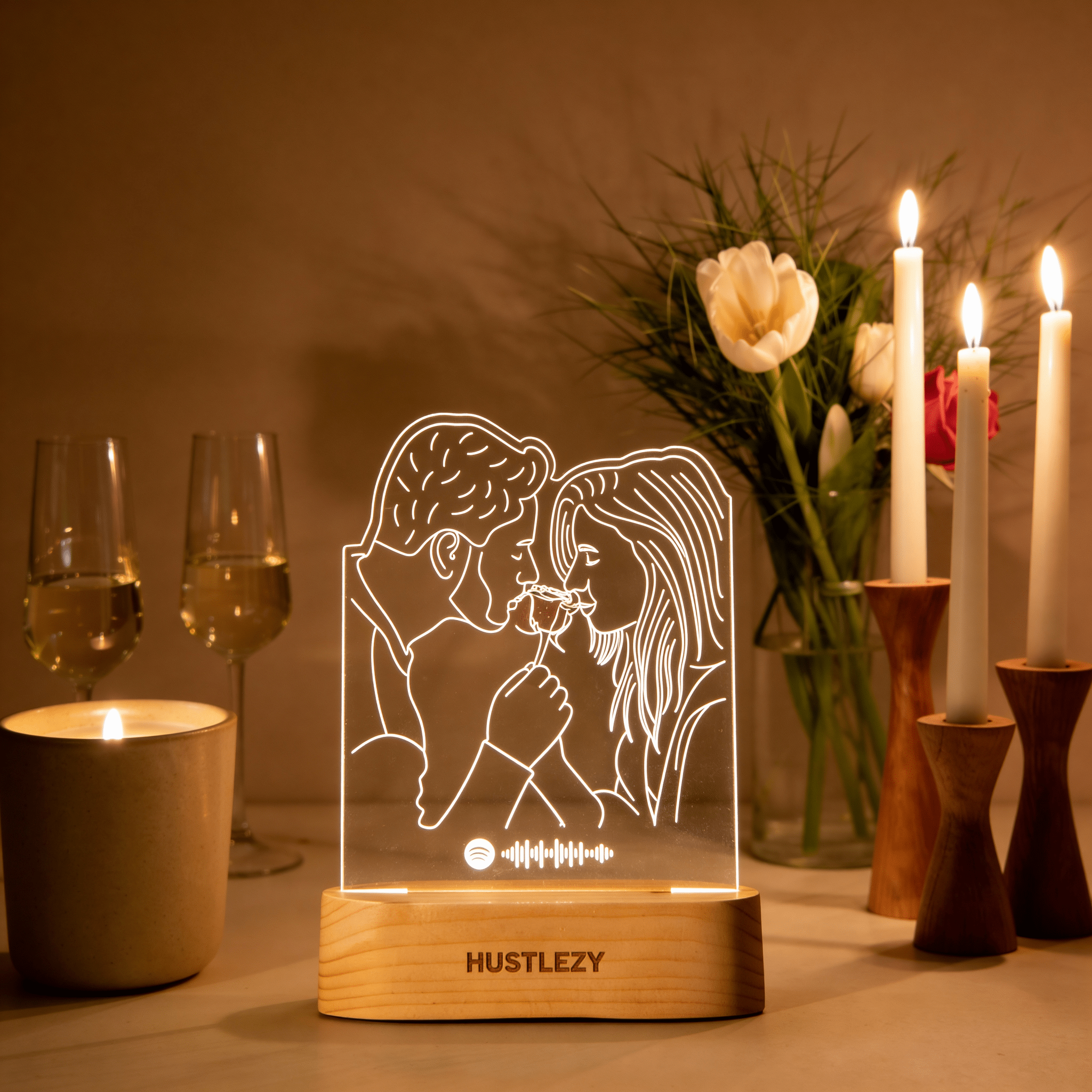 Personalised Illusion Lamp - HUSTLEZY