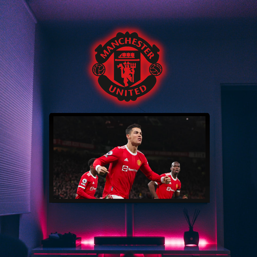 Manchester United Logo LED