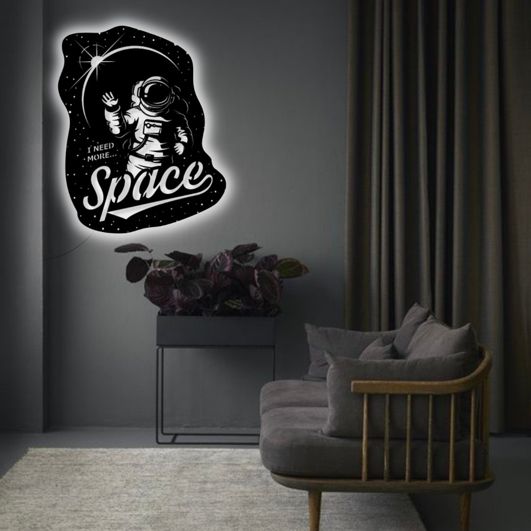 Space LED Logo