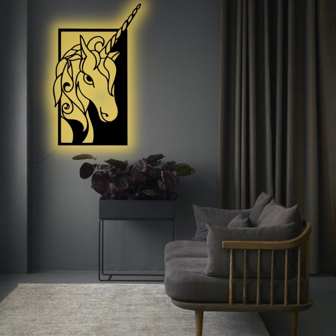 Unicorn LED Logo