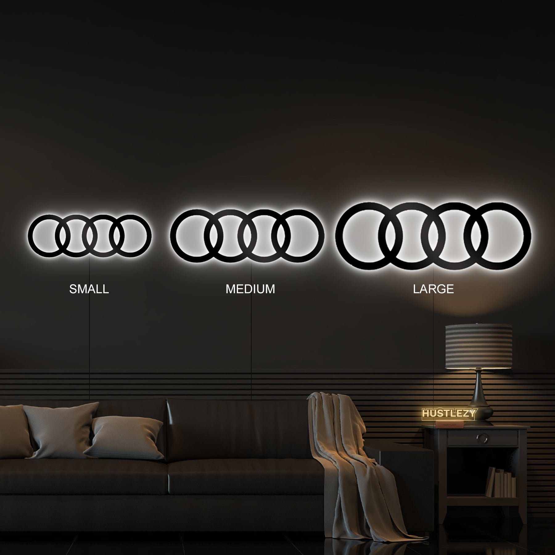 Audi LED Logo