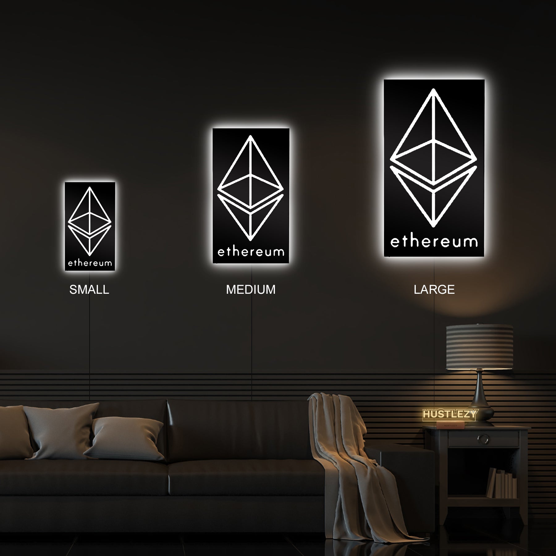 Ether LED Logo